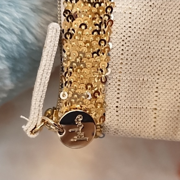 Jadore by Dior 🎀 Linen & Sequin Cosmetic Case - Picture 3 of 9